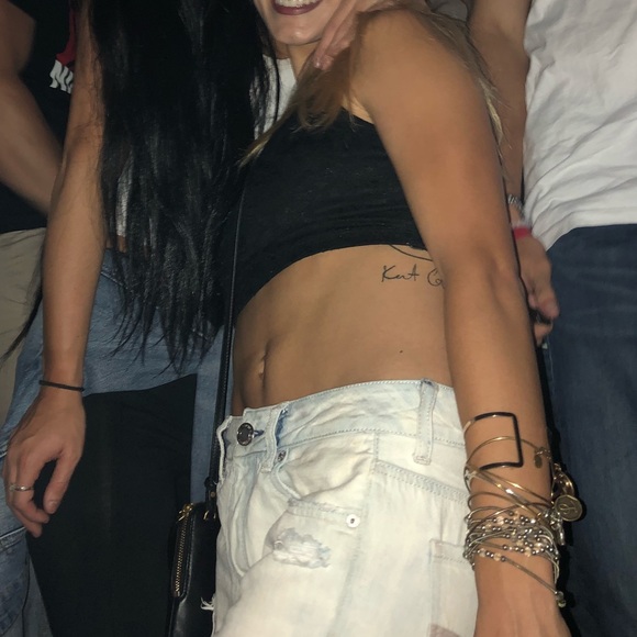 Forever 21 Tops - Forever 21 black lace crop top Forever 21 Tops - Forever 21 black lace crop top